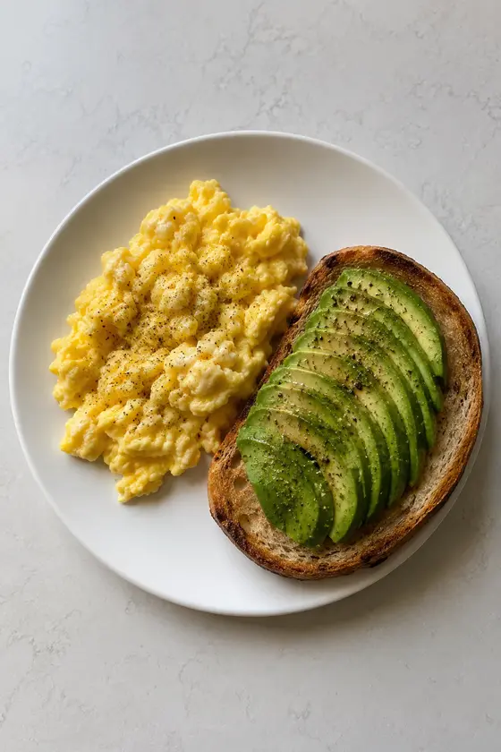 A plate of eggs