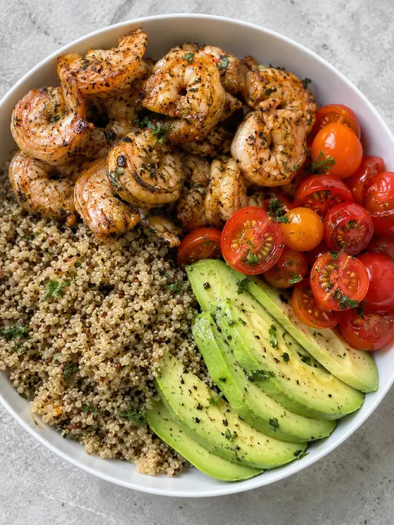 Cooked shrimp