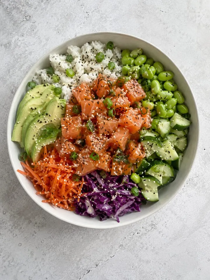 Salmon poke